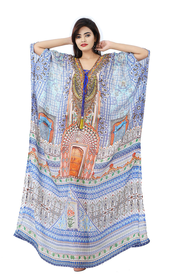 kaftan maxi dress