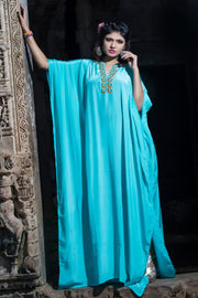Beaded Silk kaftan plus size caftan maxi dress casual wear kaftan