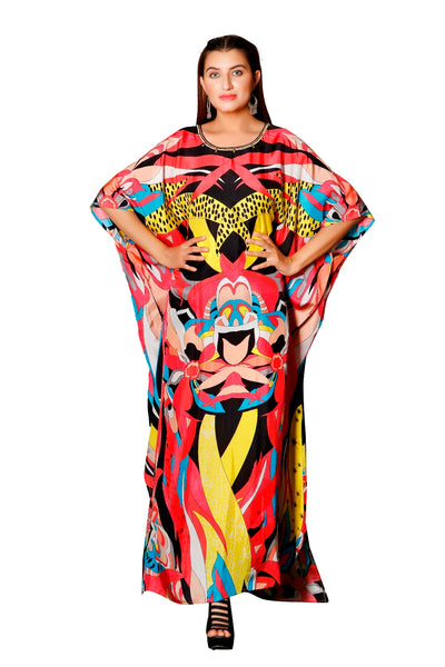 silk kaftan