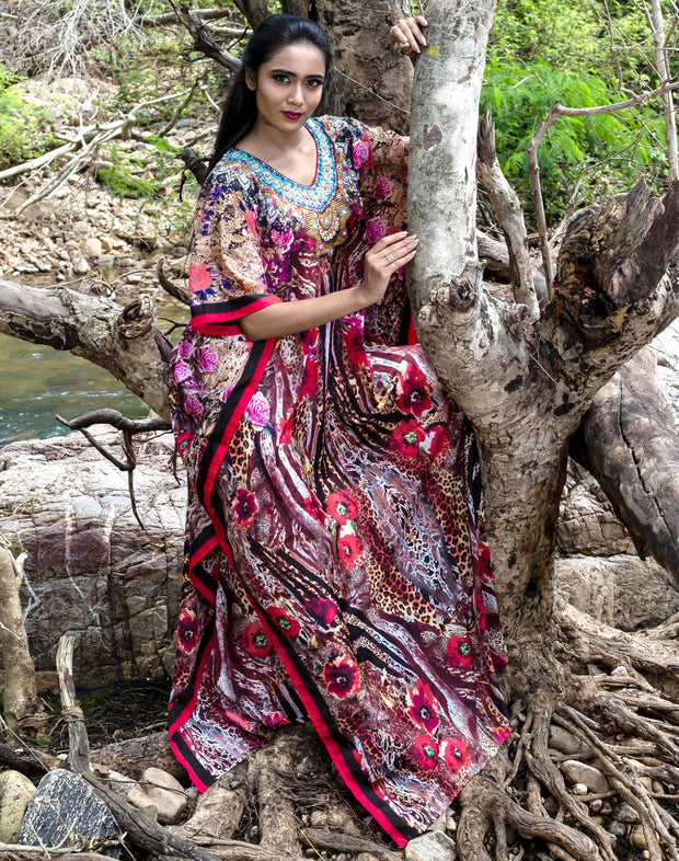 pure silk kaftans