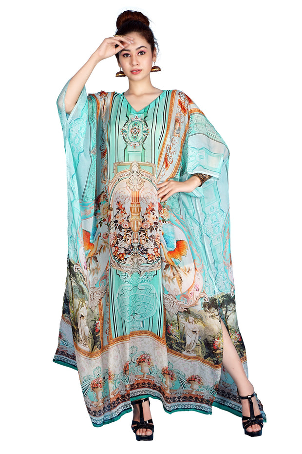 tropical gown