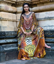 long kaftan beach cover up