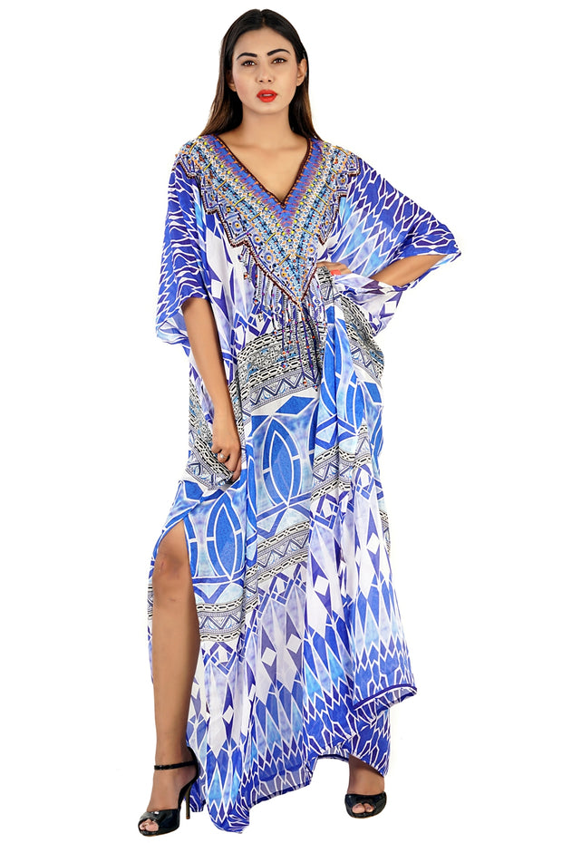 camilla silk kaftan