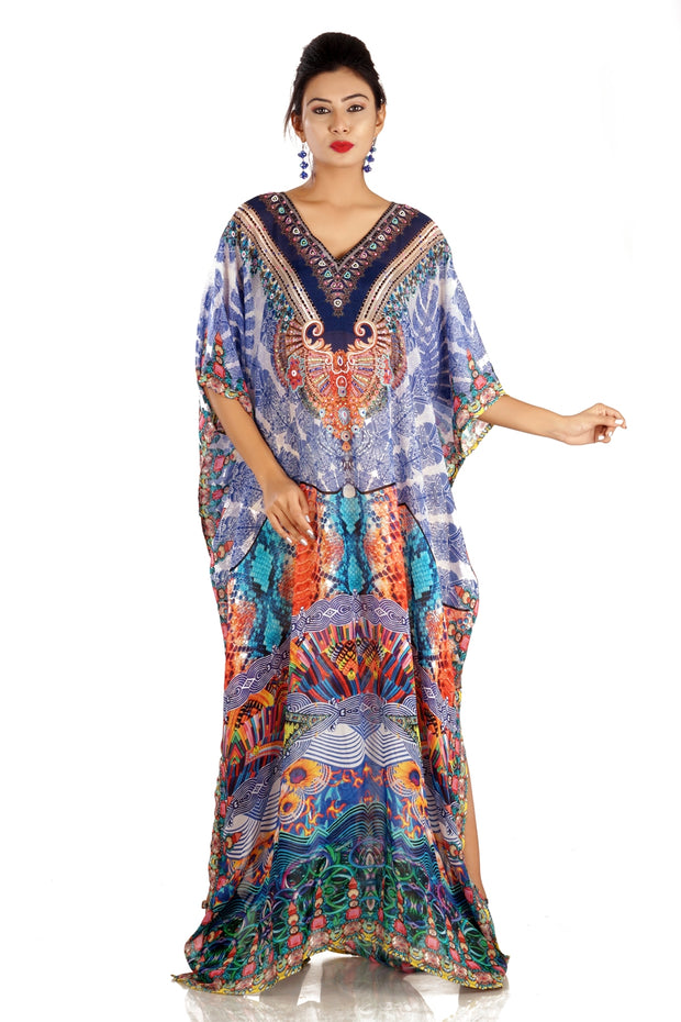 designer kaftan dress