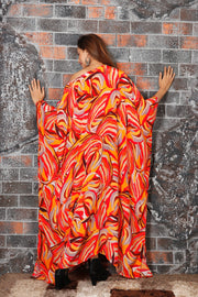 Long Dressy Kaftan Silk Kaftan Dress Plus Size Full Length Lounge wear