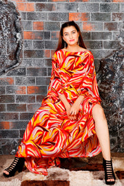 designer inspired kaftan dress