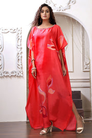 Beach party kaftan Trendy stylish silk caftan luxury caftan dress