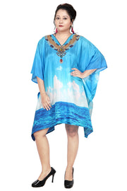 Beach party kaftan plus size sequin kaftan silk kaftan tunic