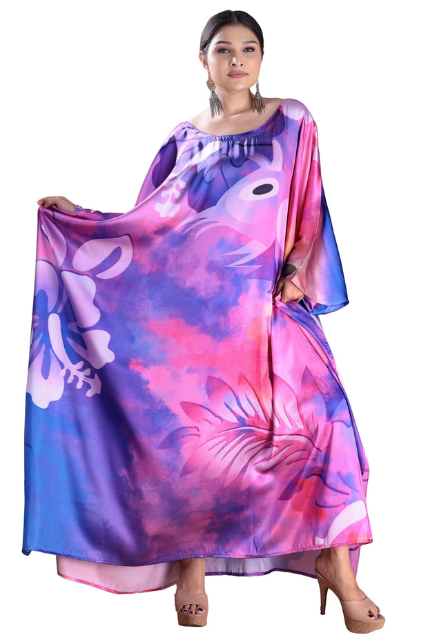 Serene Blue: A Beautiful Kaftan for Women