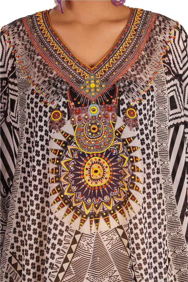 plus size kaftan