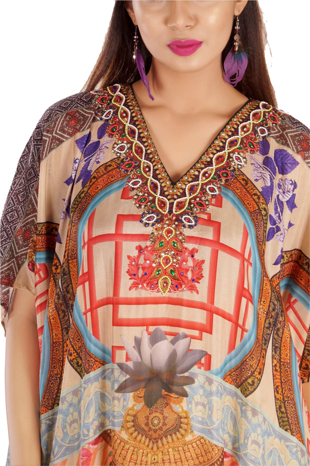 kaftan hippie style